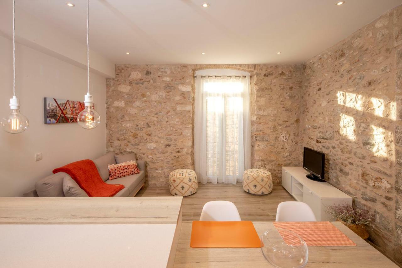 Apartamento Historico En El Barri Vell Girona Apartman Kültér fotó