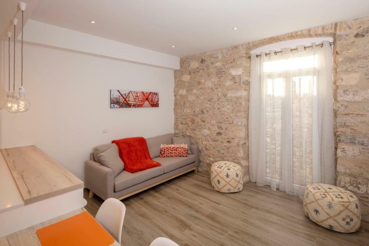 Apartamento Historico En El Barri Vell Girona Apartman Kültér fotó